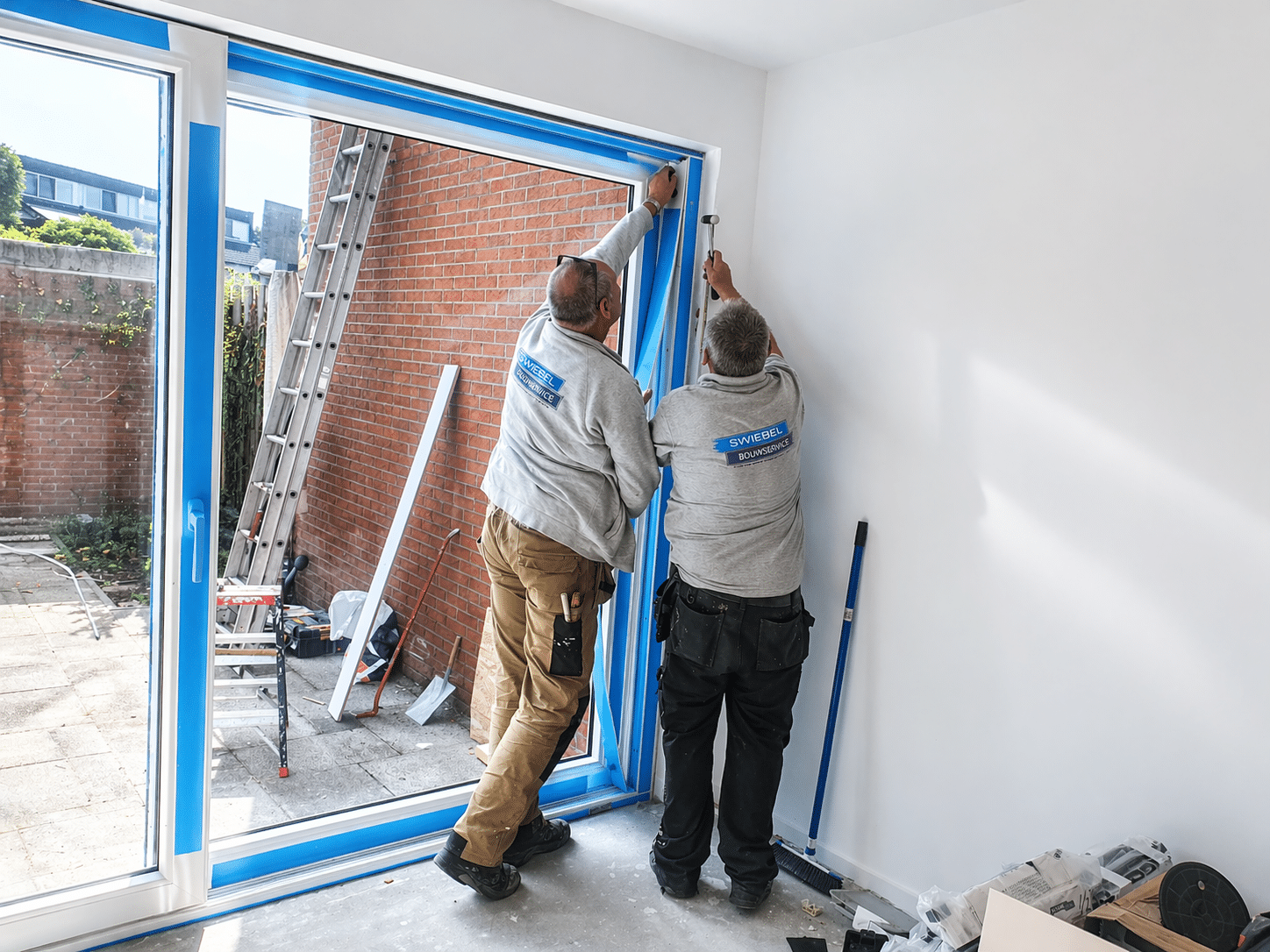 Kozijnen plaatsen transformatie Swiebel Bouwservice B.V.